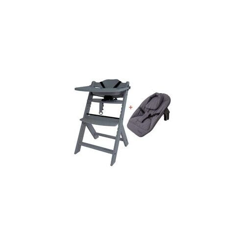 Prénatal houten kinderstoel Evan bundel grijs Darkgrey unisex