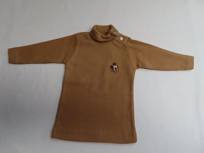 Absorba - T-shirt lange mouw - Sous pull - Beige - Mickey - 3 maand 62