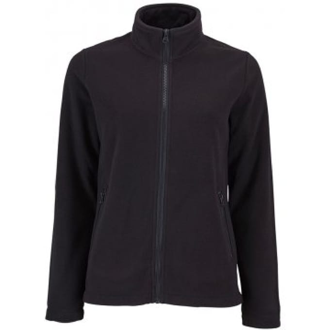 SOLS Dames/dames Normandische Fleece Jacket (Zwart)