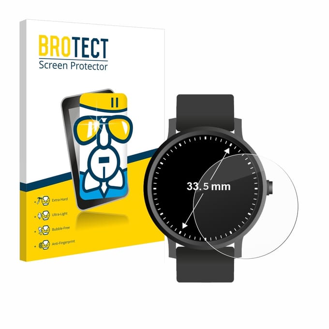 Screenprotector voor Horloges (Rond, ø: 33.5 mm) Beschermglas transparant