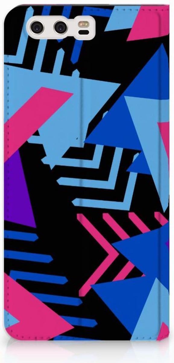 Huawei P10 Plus Stand Case Funky Triangle