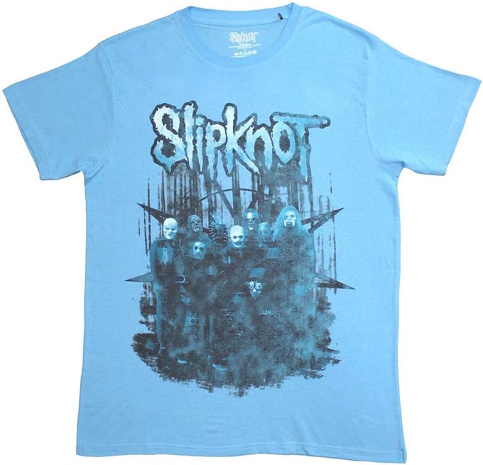 Slipknot - The End, So Far Band Heren Tshirt - S - Blauw