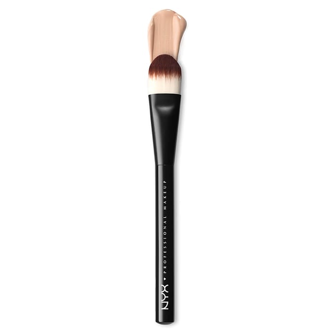 NYX Professional Makeup Pro Flat Foundation Brush - Foundation Kwast - 1 st