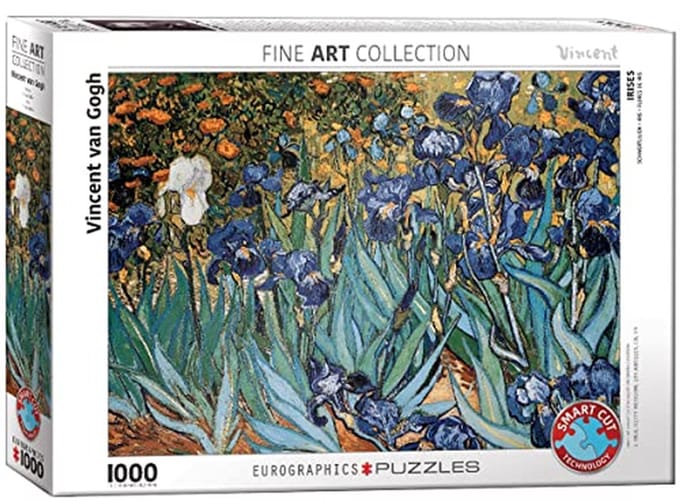 1000-delige Puzzel van Irissen in de Stijl van de Ukiyo-e Houtsneden