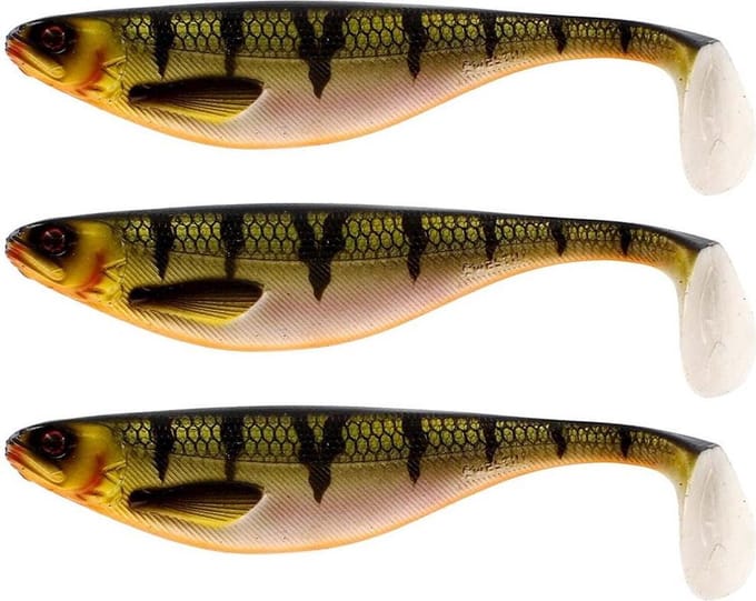 Westin ShadTeez - Bling Perch - 9cm - 7g - 3 Stuks - Groen