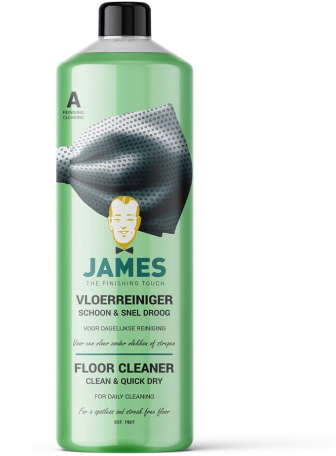 James Vloerreiniger Schoon & Snel Droog 1 liter