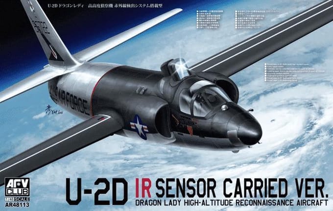 AFV Club Modelbouwpakket Militaire voertuigen - AR48113 Lockheed U-2D IR Sensor Carried ver. Plastic - 1:48 - Modelbouw