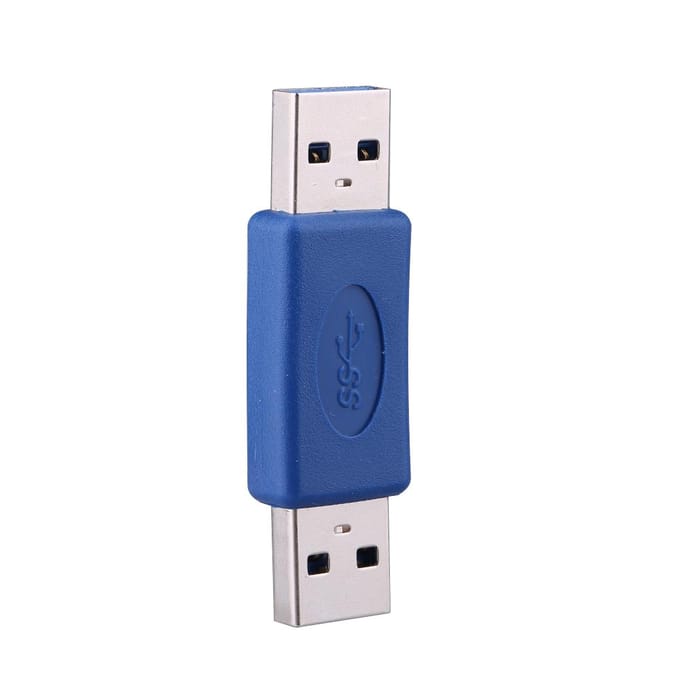 USB 3.0 Type A Male to Type A Male M M Coupler Adapter Gender Changer Connector Pro New