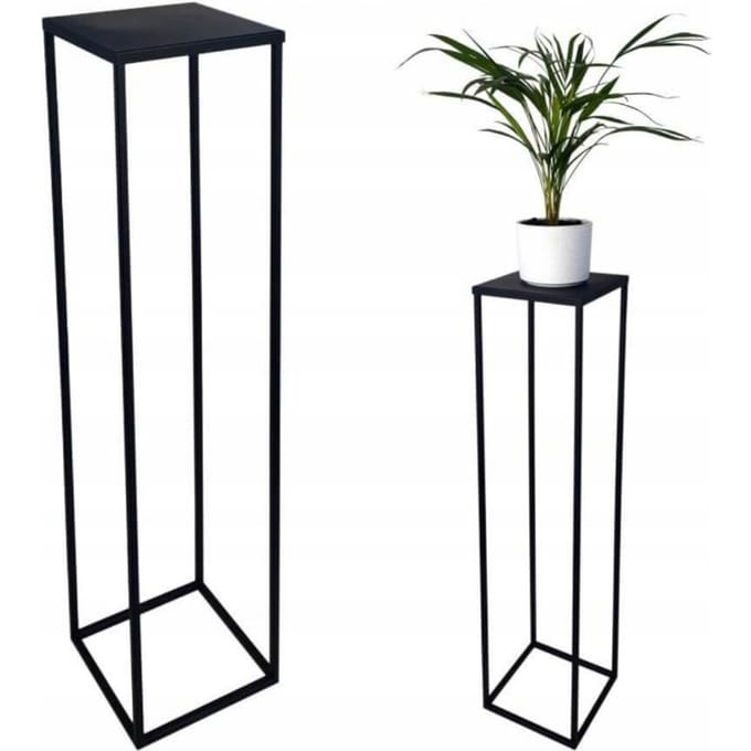 Moderne Plantenbak Loft Zwart 035/K-12-1P-100C