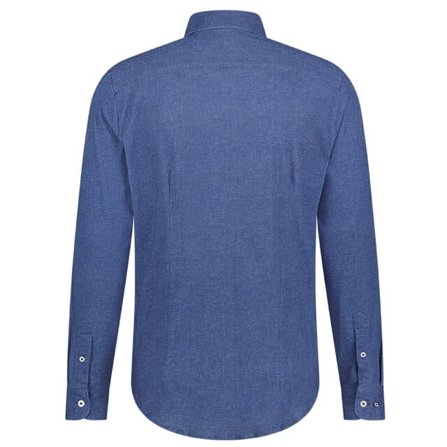 Blue Industry Casual overhemd met lange mouwen