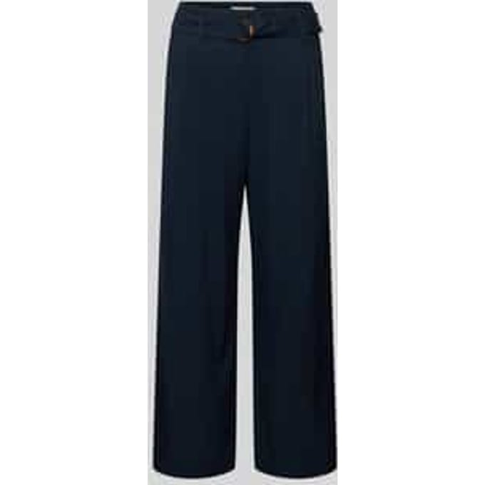 Culotte van viscose met riem