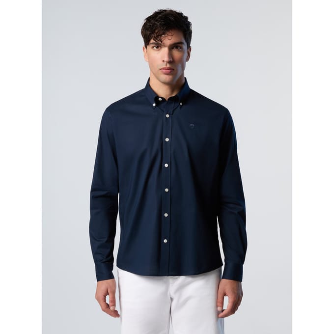 North Sails Overhemd Stretch popeline