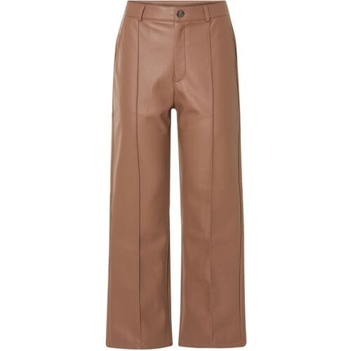 esmara Dames broek - Wide leg (Bruin, 40)