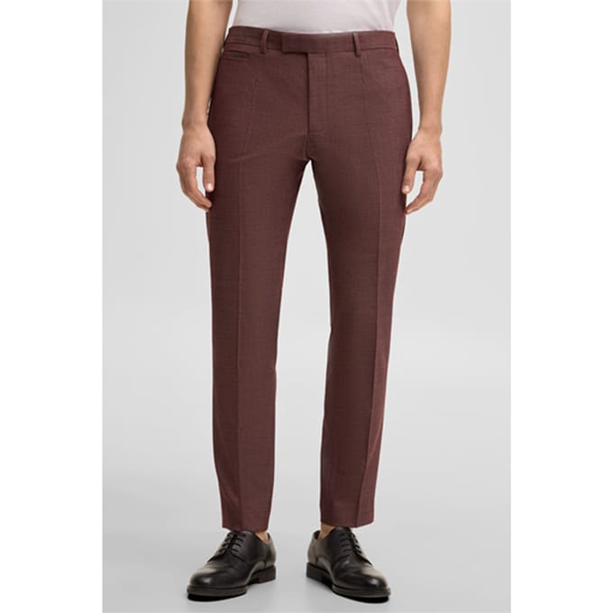 Modulaire pantalon Kynd, bordeauxrood