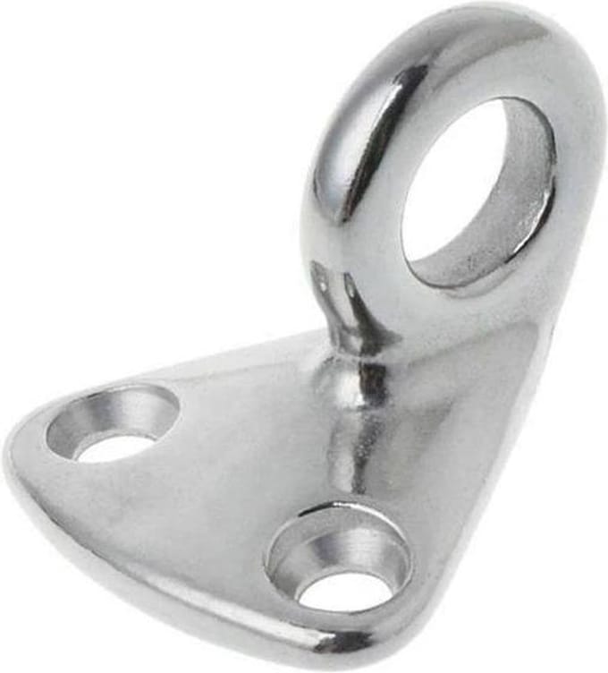 Metalen bevestigingsoog - diameter 10mm