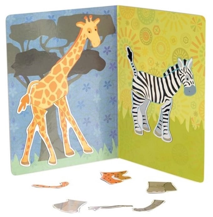 Egmont Toys Magneetpuzzel dieren 18x13 cm