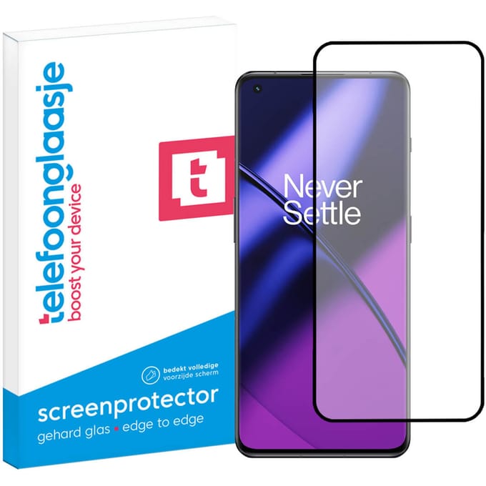 OnePlus 11 screenprotector gehard glas Edge to Edge