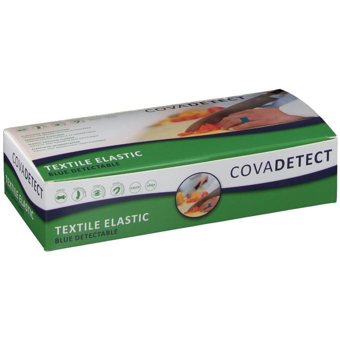 Cova Detectiepleister Blauw 2x12cm Text100 20120t