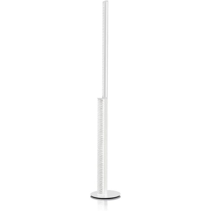Slamp LED vloerlamp Modula gedraaid, geplooid, lichtgrijs
