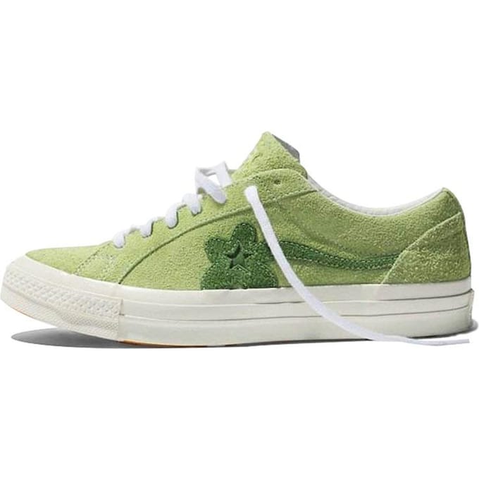 One Star Golf Le Fleur x One Star Converse Ox 'Jade Lime' 160327C 36.5 white