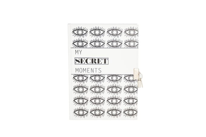Dagboekje met slot - Secret Moments  - A5
