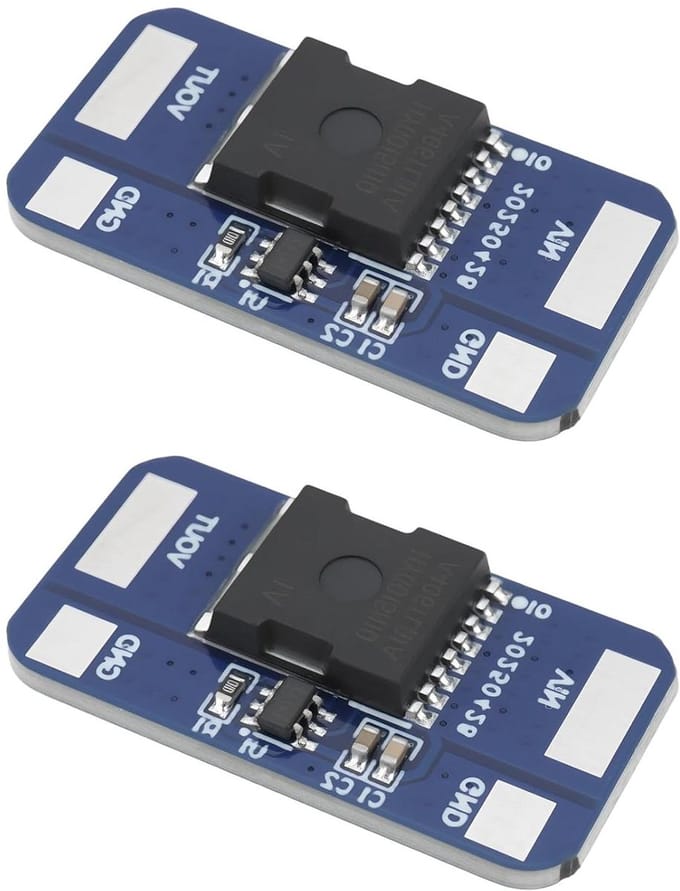 Ideale Diode Module - Gelijkrichter Module - Zonnecel Systemen Beschermen - Lage Spanningsval - 10A - Blauw