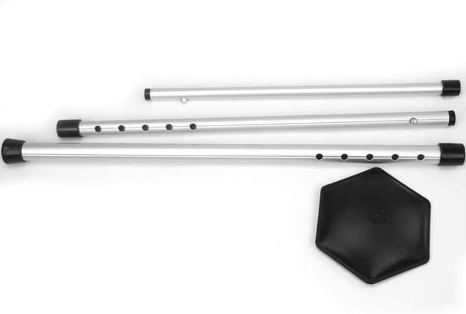 Golf Club Protector - Golf Arm - Reizen Beschermen - Verstelbare Lengte - 130 cm - Zilver