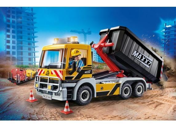 PLAYMOBIL 70444 PROMO Vrachtwagen met wissellaadbak Bouwsets