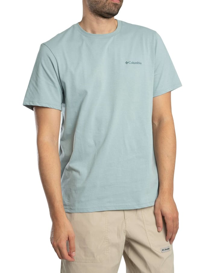 Columbia Grafisch T-Shirt Met Logo Op De Achterkant, Groen