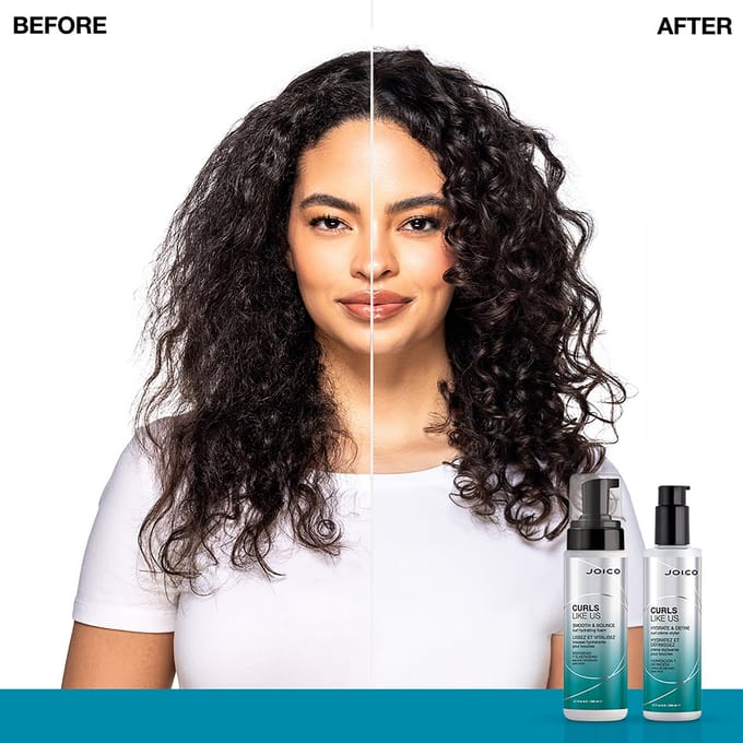 JOICO CURLS LIKE US Hydrate and Define Curl Crème Styler 200ml