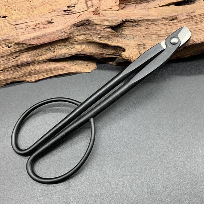 Stalen Tuinschaar Dikke Takken Schaar Bonsai Knipschaar Snoeigereedschap gray