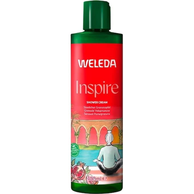 WELEDA Douche verzorging Inspire Douchecrème Granaatappel Schoonmaken Unisex 400 ml