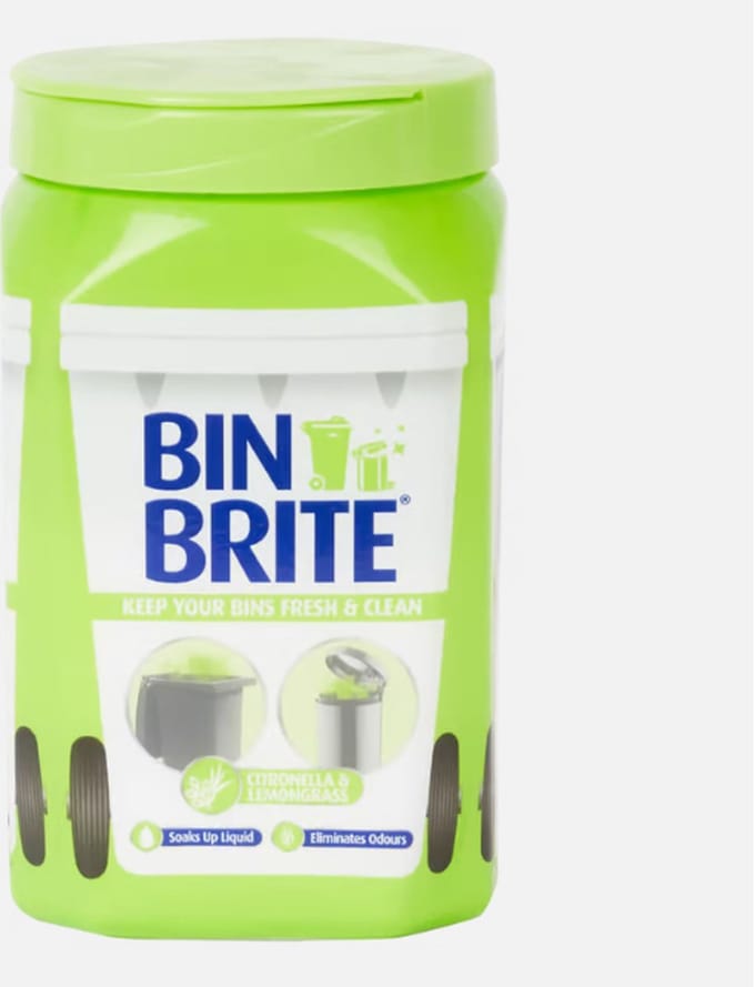 Bin Brite - Vuilnisbak luchtverfrisser - Citroengras - 500gr - Poeder
