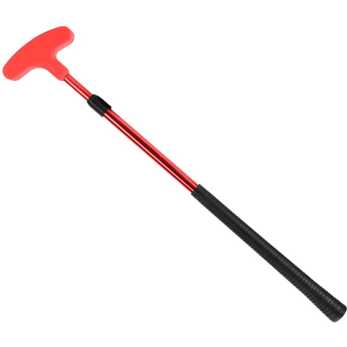 Golfputter 2 Delen Intrekbaar Verstelbaar Golf Trainingsputters Oefenuitrusting voor Kinderen red