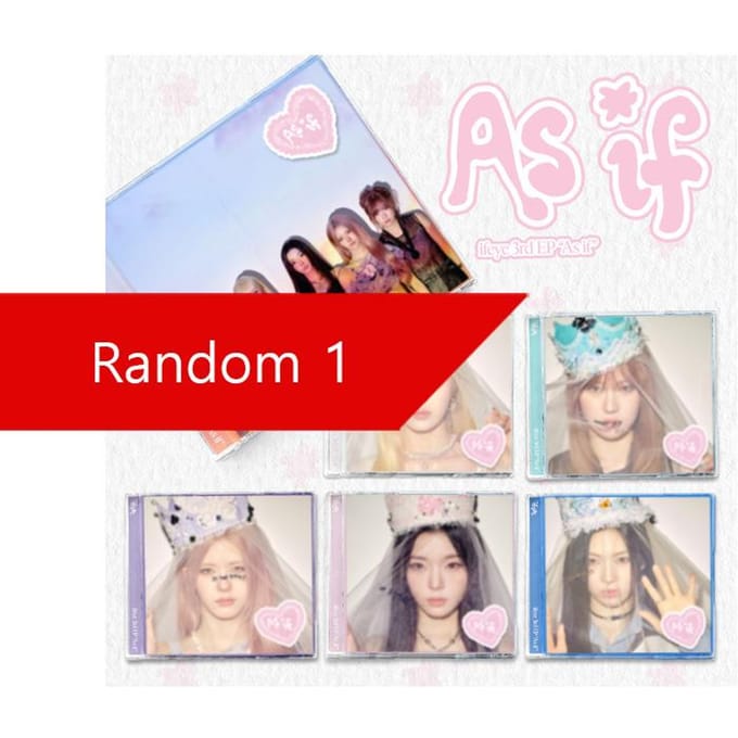 ifeye – 3ème EP Comme si (Bijou Ver.) Random 2pcs