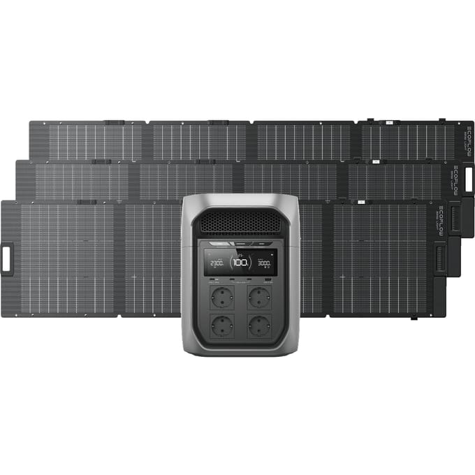 EcoFlow DELTA 3 Max Series Solar Generator (PV220W)