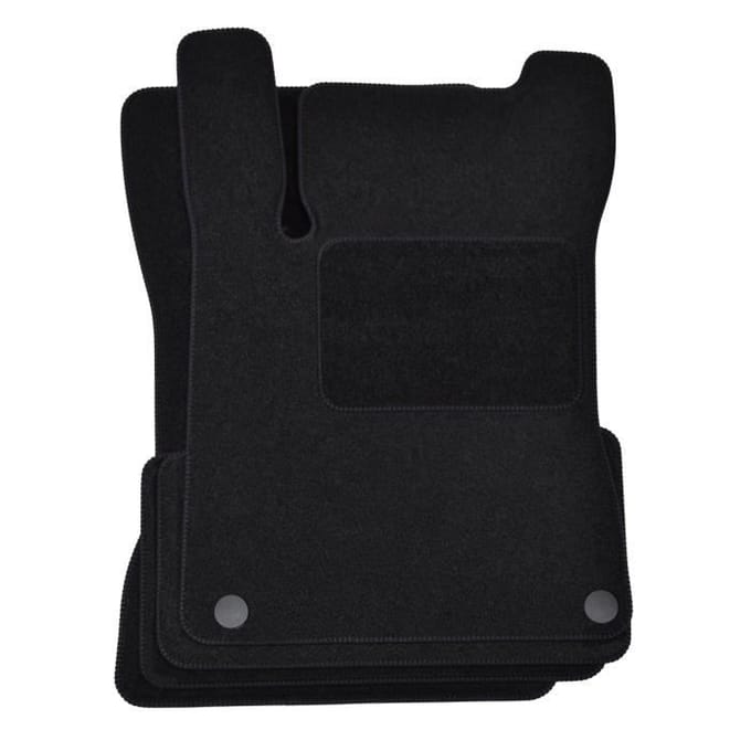 Vloermatten - Mercedes - GLB X247 - Zwart velours - 4 stuks - Antislip en waterdicht