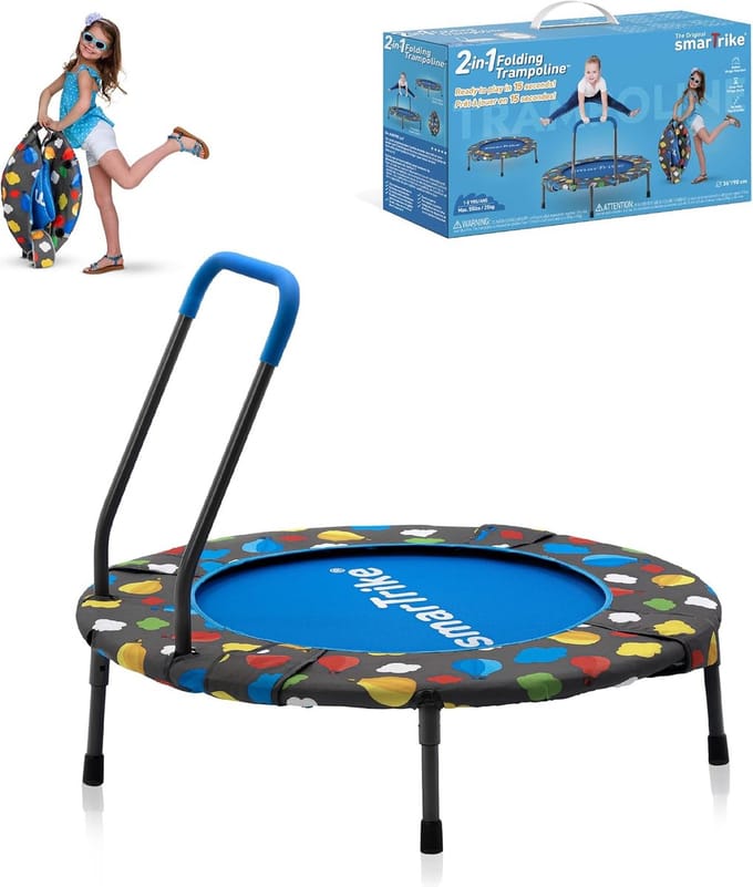Trampoline voor Kinderen - Opvouwbaar en Veilig