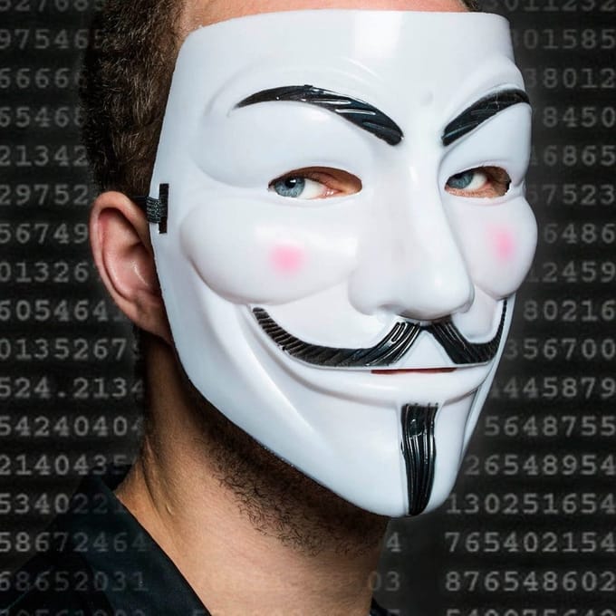 Guy Fawkes Masker van Ditverzinjeniet