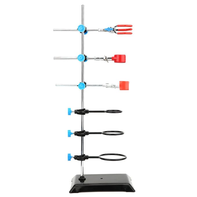 Laboratorium Ondersteuningsstandaard Beugel Chemische Kolfklem Laboratorium Experiment Instrument Schoolbenodigdheid gray