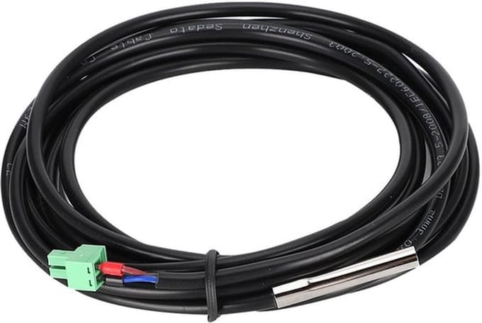 Batterij Temperatuursensor - Temperatuursensor - Hoge nauwkeurigheid - Compact formaat - Geschikt voor Laadregelaar - Ideaal voor...