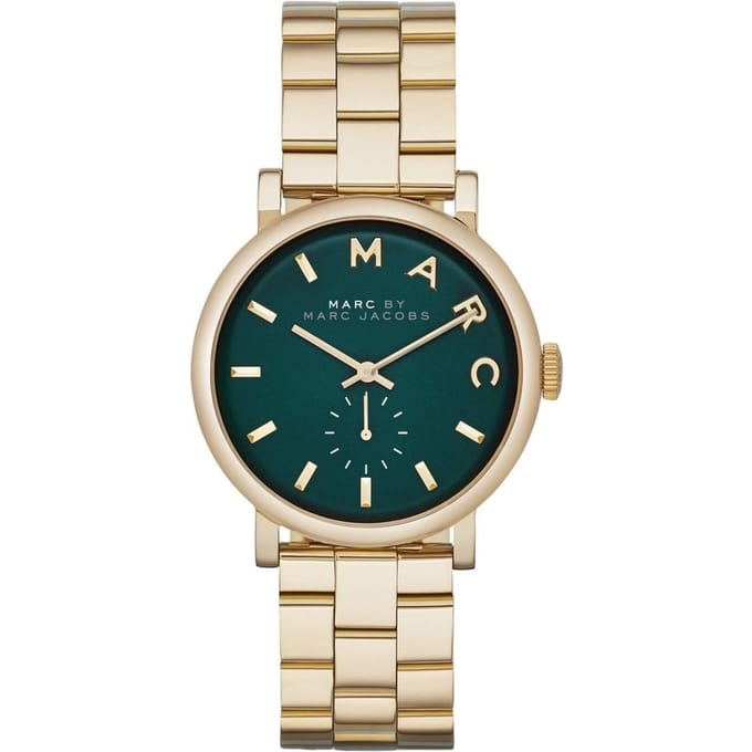 Montre pour femme Marc Jacobs MBM3245 Baker Cadran Or Vert 36 mm vert