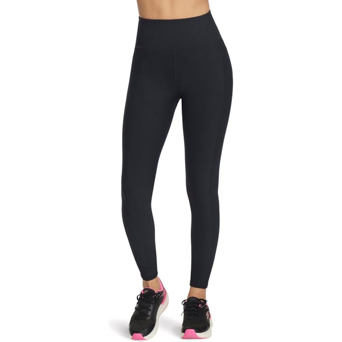Skechers Performance GOFLEX Rib Nylon Dames Zwarte Sportleggings