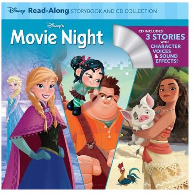 Disneys Movie Night Readalong Storybook - DISNEY BOOK GROUP