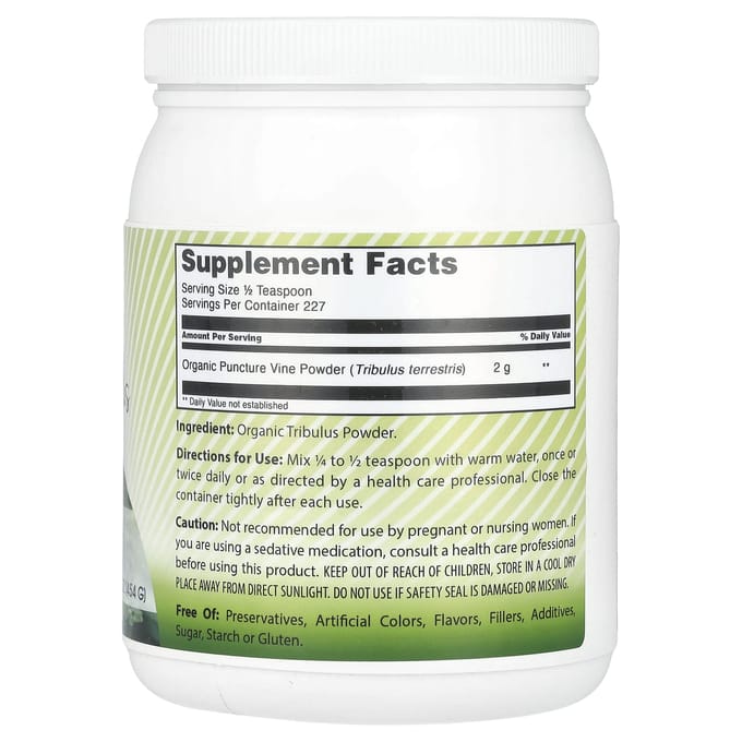 Biologische Tribulus, 454G(16oz)