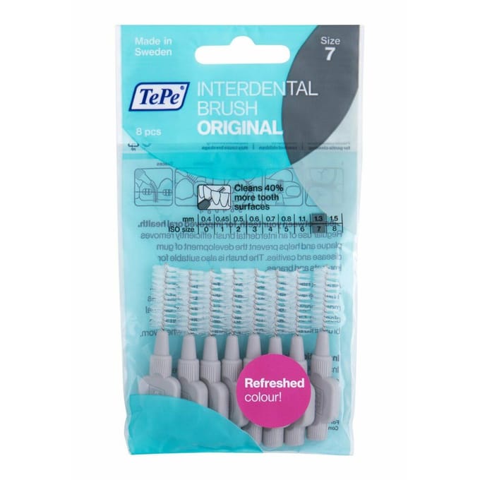 TePe Interdentale Ragers Original 1,3 mm Grijs - 8 stuks