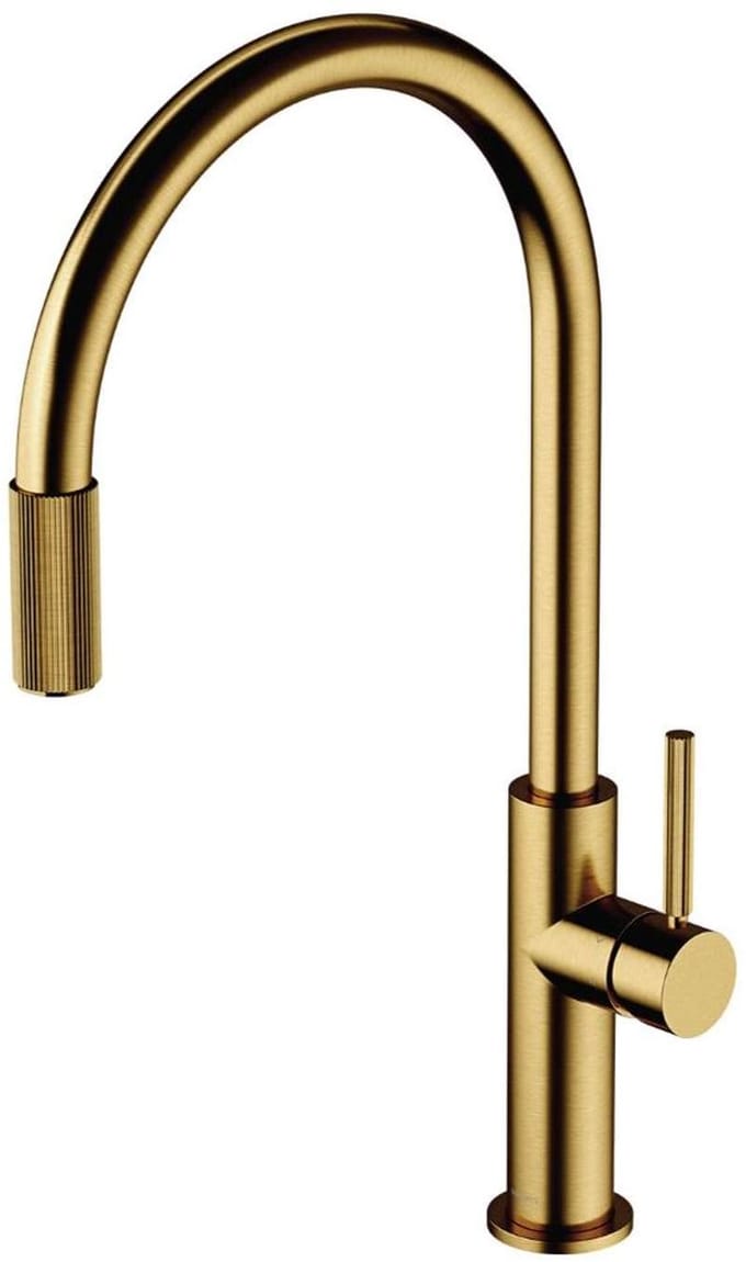OMNIRES Switch - Keukenkraan met filterfunctie, geborsteld goud SW9057-FD1GLB