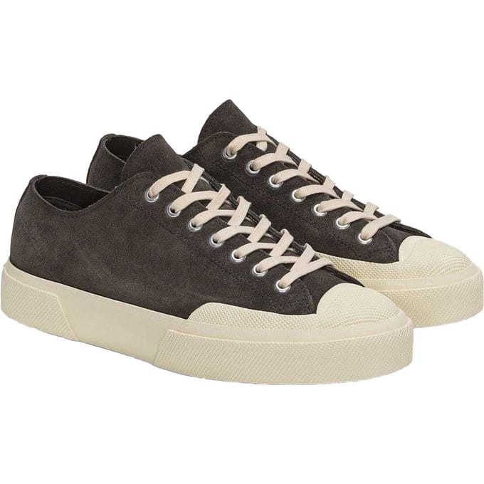Superga Dames/Dames Flesh Out Suede Work Trainers (Vulkanisch As/Off Wit)