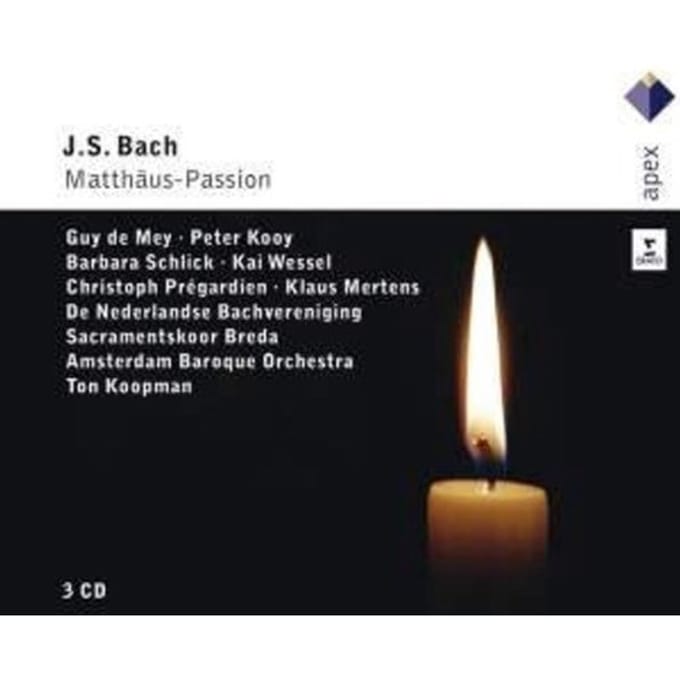 Bach:matthäus passion - 3 cd,s