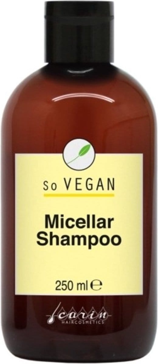 Carin So Vegan Micellar Shampoo – Milde Reinigende Shampoo – 250 ml